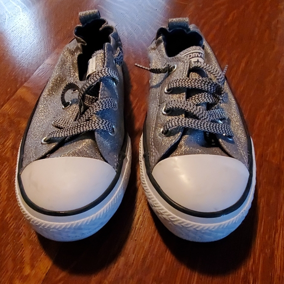Converse Other - Silver Converse, 4 Junior